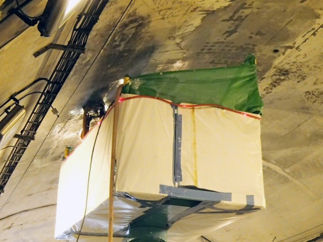 コンクリート片はく落防止対策工（下地処理）ウォータージェット工法